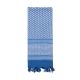 Rothco Shemagh Tactical Desert Keffiyeh Scarf, Blue/White, 8537-BlueWhite
