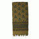Rothco Skulls Shemagh Tactical Desert Scarf, Olive Drab, 8539-OliveDrab
