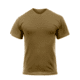 Rothco Solid Color 100% Cotton T-Shirt, Brown, Small, 7848-Brown-S