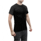 Rothco Solid Color Poly/Cotton Military T-Shirt, Black, M, 6670-Black-M