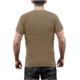 Rothco Solid Color Poly/Cotton Military T-Shirt, Brown, XL, 6848-Brown-XL