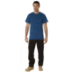 Rothco Solid Color Poly/Cotton Military T-Shirt - Mens, Extra Large, Heather Blue, 66680-HeatherBlue-XL