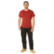 Rothco Solid Color Cotton/Polyester T-Shirt - Mens, Medium, Heather Red, 66685-HeatherRed-M