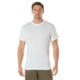 Rothco Solid Color Cotton/Polyester T-Shirt - Mens, White, Small, 18150-White-S