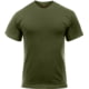 Rothco Solid Color Cotton/Polyester T-Shirt - Mens, Olive Drab, Large, 6979-OliveDrab-L