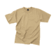 Rothco Solid Color Poly/Cotton Military T-Shirt, Black, M, 6670-Black-M