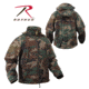 Rothco Special Ops Soft Shell Jacket - Men's, S, Camo, 12055-MidnightWoodlandCamo-S
