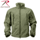 Rothco Special Ops Soft Shell Jacket - Men's, S, Camo, 12055-MidnightWoodlandCamo-S