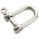 Rothco Straight D Shackle With Screw Pin, Silver, 242