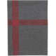 Rothco Striped Outdoor Wool Blanket, Grey/Red, 1096-GreyRed
