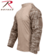 Rothco Tactical Airsoft Combat Shirt, Woodland Digital Camo, Extra Small, 45030-WoodlandDigitalCamo-XS