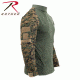 Rothco Tactical Airsoft Combat Shirt 4146, Woodland Digital Camo, 4XL, 45033-WoodlandDigitalCamo-4XL