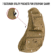 Rothco Tactical Crossbody Bag, Coyote Brown, 613902039346