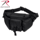 Rothco Tactical Waist Pack, Black, 4957-Black