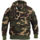 Rothco Thermal Lined Hooded Sweatshirt - Men's, Medium, Woodland Camo, 6262-225