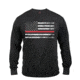 Rothco Thin Red Line Long Sleeve T-shirt, 2XL, 3921-2XL