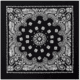 Rothco Trainmen Bandana, Black, 4143-Black