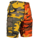 Rothco Two-Tone Camo BDU Short, Stinger Yellow / Savage Orange Camo, S, S1815-StingerYellowSavageOrangeCamo-S