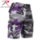 Rothco Two-Tone Camo BDU Short, Ultra Violet Purple / City Camo, Extra Small, 1820-UltraVioletPurpleCityCamo-XS