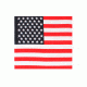 Rothco U.S. Flag Bandana, 22x22, 4150-22x22Inches
