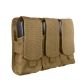Rothco Universal Triple Magazine Rifle Pouch, Coyote Brown, 5093-CoyoteBrown