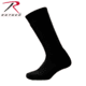 Rothco Mid-Calf Military Boot Sock, Black, M, 4625-Black-M