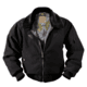 Rothco Vintage B-15A Bomber Jacket, Black, Small, 8640-Black-S