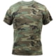 Rothco Vintage Camo T-Shirt - Men's, Woodland Camo, Extra Large, 4777-WoodlandCamo-XL