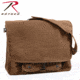 Rothco Vintage Canvas Paratrooper Bag, Brown, 9728-Brown