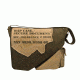 Rothco Vintage Canvas Two-Tone Imprinted Map Bag, Olive Drab / Tan, 9248-OliveDrabTan