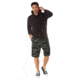 Rothco Vintage Paratrooper Cargo Shorts - Mens, S, Black Camo, 21400-BlackCamo-S