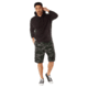 Rothco Vintage Paratrooper Cargo Shorts - Mens, S, Black Camo, 21400-BlackCamo-S