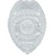 Rothco Flexible Security Badge, Silver, 1955-Silver