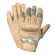 Rothco Carbon Fiber Hard Knuckle Fire Resistant Gloves - Men's, MultiCam, Small, 28091-MultiCam-S