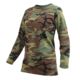 Rothco Women's Long Sleeve Camo T-Shirt, L, 3678-L