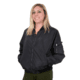 Rothco Womens MA-1 Flight Jacket, Black, 2XS, 2410-Black-XXS