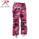 Rothco Paratrooper Colored Camo Fatigues - Women's, Pink Camo, Small, 3781-PinkCamo-S
