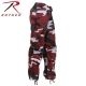 Rothco Paratrooper Colored Camo Fatigues - Women's, Red Camo, Small, 3782-RedCamo-S