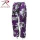 Rothco Paratrooper Colored Camo Fatigues - Women's, Ultra Violet Camo, 2XS, 3783-UltraVioletCamo-XXS
