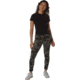 Rothco Workout Performance Camo Leggings w/ Pockets - Womens, Black Camo, Medium, 4890-BlackCamo-M