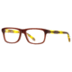 Rough Justice RJ Electro SERJ ELEC00 Single Vision Prescription Eyeglasses - Radiant Brown SERJ ELEC005335 BN