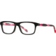 Rough Justice RJ Electro SERJ ELEC00 Single Vision Prescription Eyeglasses - Brilliant Black SERJ ELEC005335 BK