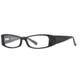 Rough Justice RJ Shattered SERJ SHAT00 Single Vision Prescription Eyeglasses - Black SERJ SHAT005225 BK