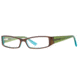 Rough Justice RJ Shocking SERJ SHOC00 Bifocal Prescription Eyeglasses - Amber Lime SERJ SHOC005430 AM