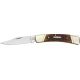 Rough Rider Lockback 3 3/4in Fold Knife, Amber jigged bone handle RR081