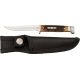Rough Rider Small Hunter Fixed knife 6.25in, Full tang Blade, Amber jigged bone handle RR1033