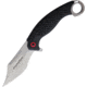 Rough Rider Carry One Linerlock A/O Folding Knife, 4.5 stonewash finish stainless clip point blade, Black textured aluminum handle, RR2192 MONSTER FOLDER