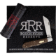 Rough Rider Grandaddy D2 Folding Knife, 4.88in Closed, Satin D2 Tool Steel Wharncliffe Blade, Brown Burlap Micarta Handle, RRR024 D2