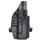 Rounded Iwi Masada Slim Paddle Holster Optic Ready, IWI-MASADASLIM-BK-RH-OWBPDL-RMR