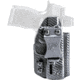 Rounded Gear Druid IWB/OWB Black Carbon Fiber Kydex Fits Sig P320 Ambidextrous, RGDRUIDSIGP320CFAMBI
